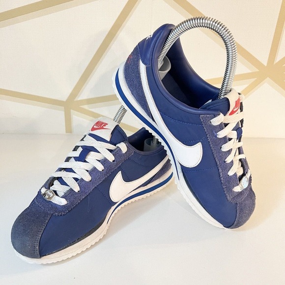 Nike Cortez Los Angeles Dodgers CI9957-400 Blue Sneakers Shoes 4Y Women 5.5 - Picture 3 of 13